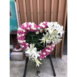 心型花圈 A42