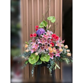 開張祝賀花籃 M20