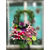 開張祝賀花籃 M35